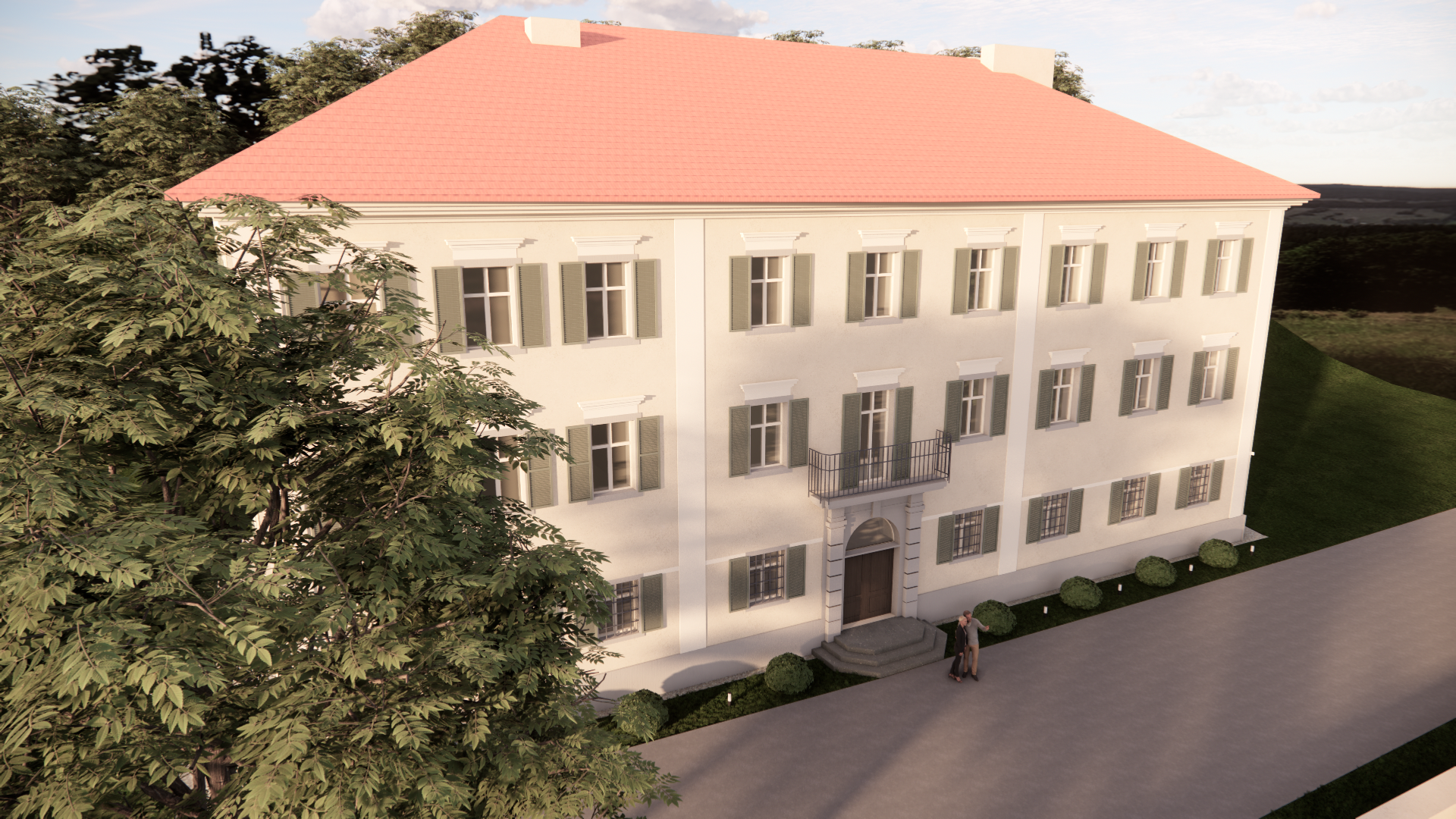 Dvorec Ravne