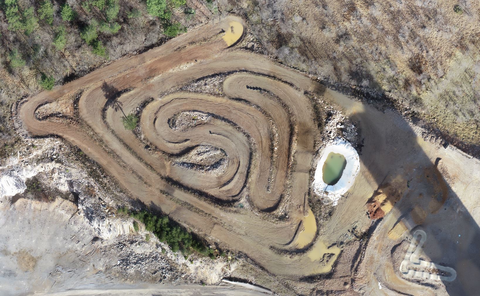 Ortofoto posnetek z dronom